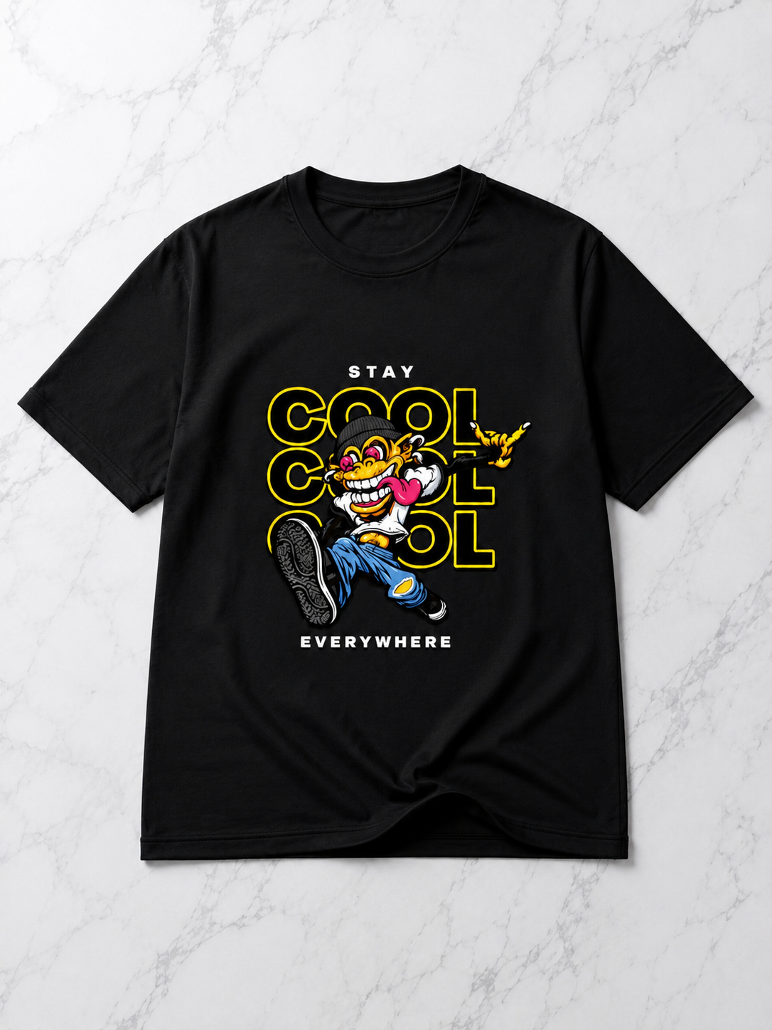 LAVEROS Stay Cool Standard Crew T-shirt